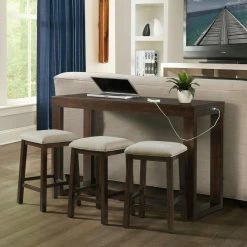 Outlet ❤️ Transitional Console Tables Picket House Furnishings Drew Multipurpose Console Table Set 🔔