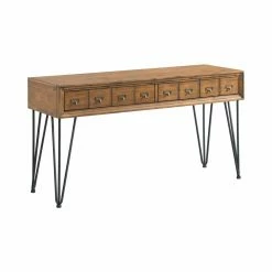 Promo 🛒 Mid-Century Modern Console Tables Picket House Furnishings Tanner Sofa Table 🛒
