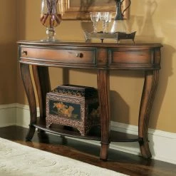 Best Sale ⭐ Classic & Traditional Console Tables Hooker Furniture Corporation Brookhaven Sofa Table ❤️