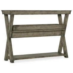 Brand new 😀 Rustic Console Tables Hooker Furniture Alfresco Pertuso Tray Top Console Table ✨