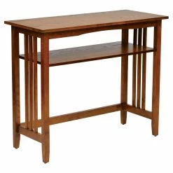 Brand new 🧨 Craftsman & Mission Style Console Tables OSP Home Furnishings Sierra 36 In. Foyer Table 😀