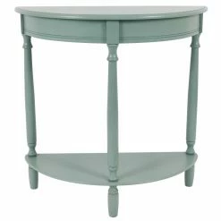 Best deal 🎁 Classic & Traditional Console Tables Decor Therapy Simplify Half Round Accent Table 😀
