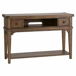 Discount 🥰 Transitional Console Tables Liberty Furniture Industries Aspen Skies Sofa Table 🌟