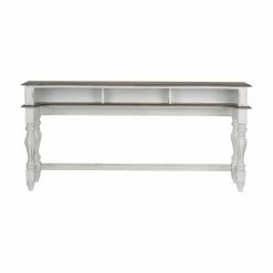 Flash Sale ⭐ Farmhouse & Cottage Style Console Tables Liberty Furniture Industries Magnolia Manor Console Bar Table ✔️