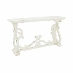 Best deal 🥰 Farmhouse & Cottage Style Console Tables Powell Renck Console - White ❤️