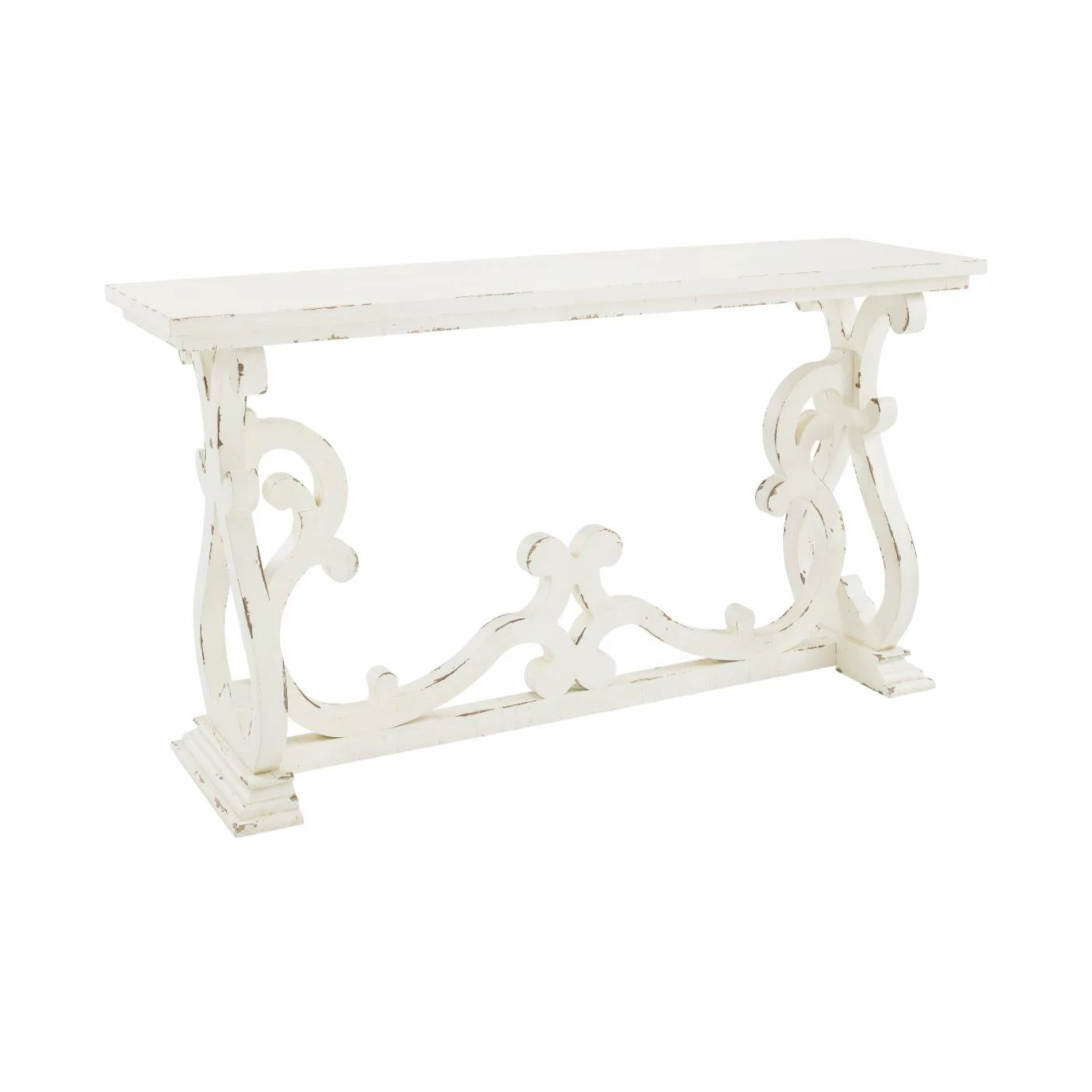 Best deal 🥰 Farmhouse & Cottage Style Console Tables Powell Renck Console - White ❤️