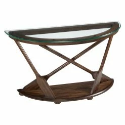 Deals ✨ Transitional Console Tables Magnussen Beaufort Demilune Sofa Table 🧨