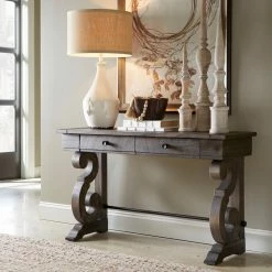 Cheap 👍 Rustic Console Tables Magnussen Bellamy Rectangular Sofa Table 🔥