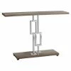 Cheapest 🧨 Contemporary & Modern Console Tables Monarch Specialties Rectangular Console Table With Geometric Pedestal 💯