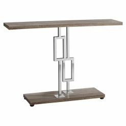 Cheapest 🧨 Contemporary & Modern Console Tables Monarch Specialties Rectangular Console Table With Geometric Pedestal 💯
