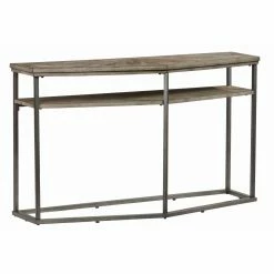 Best Pirce 👏 Farmhouse & Cottage Style Console Tables Progressive Furniture Adison Cove Sofa/Console Table With Shelf 🧨
