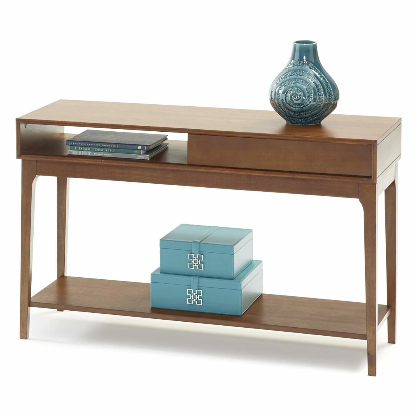 Best Pirce π Progressive Furniture Transitional Console Tables Progressive Mid-Mod Sofa Table π
