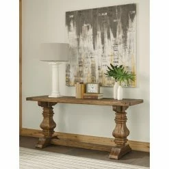 Cheap ✔️ Rustic Console Tables Riverside Furniture Hawthorne Console Table 🎉