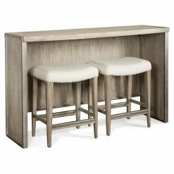 New 🤩 Transitional Console Tables Riverside Furniture Sophie Console Table With Stools 🎁