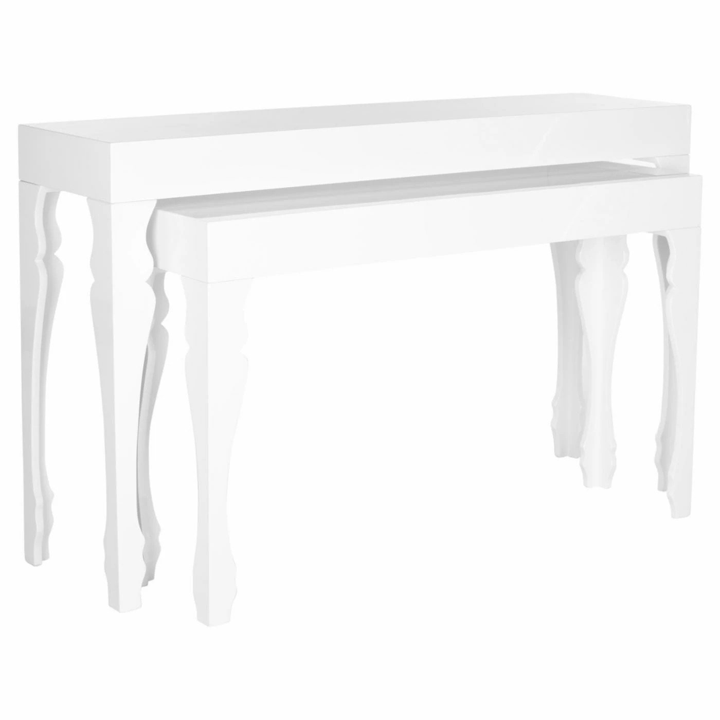 Best reviews of π Contemporary & Modern Console Tables Safavieh Beth Stacking Lacquer Console Table π
