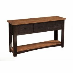 Best Pirce 😍 Rustic Console Tables Martin Svensson Home Rustic Solid Wood 55 In. Sofa Console Table 🔥