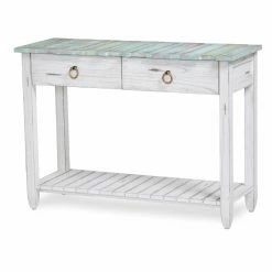Best Sale ๐ Coastal & Nautical Console Tables Sea Winds Picket Fence Console Table โญ