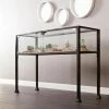 Cheapest ✔️ Transitional Console Tables Southern Enterprises Terrarium Console Table 🎉