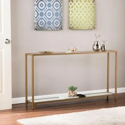 Wholesale 👏 Contemporary & Modern Console Tables Southern Enterprises Bergen Narrow Console Table ✨