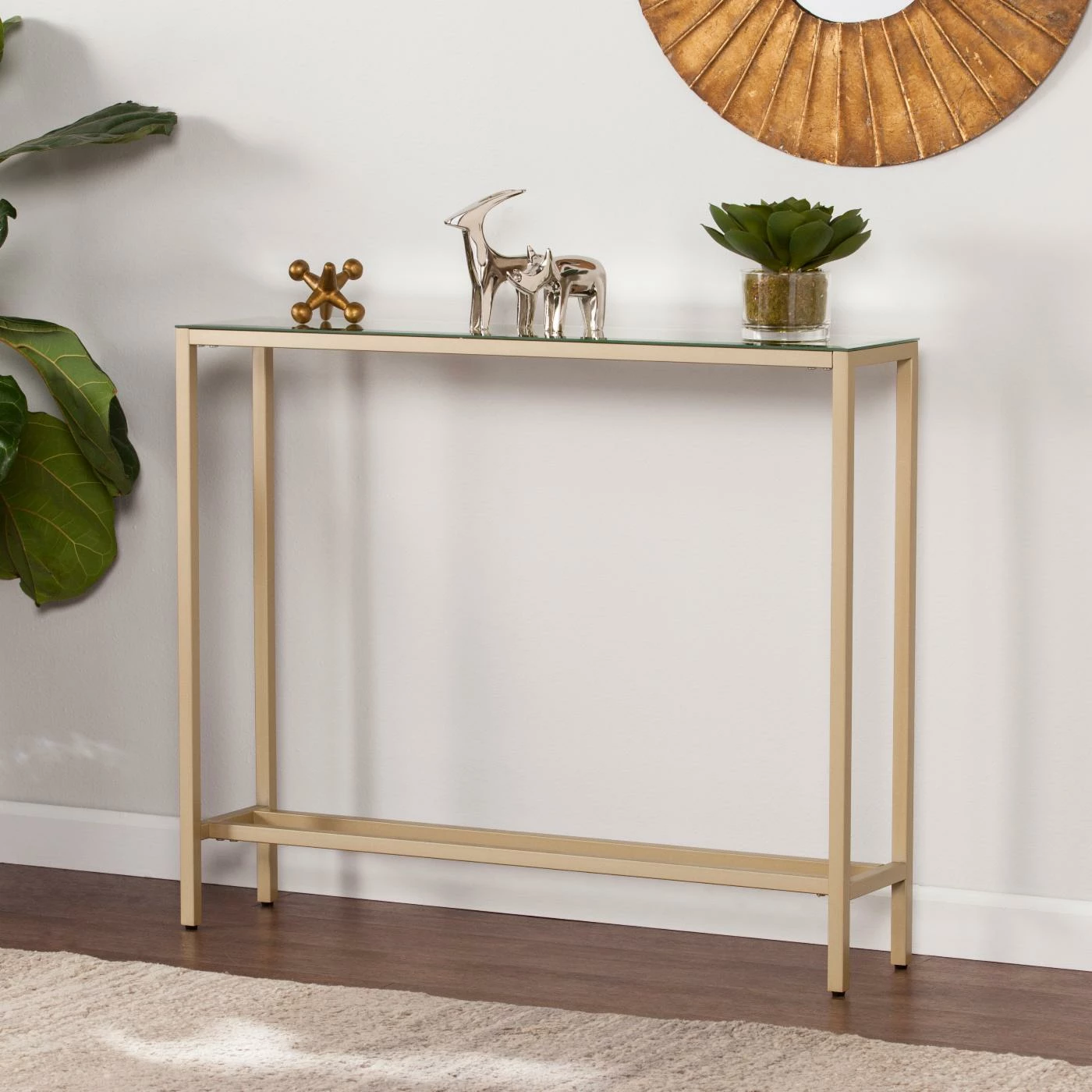 Cheap ๐ฅฐ Glam Console Tables Southern Enterprises Darrin 36 In. Console Table ๐คฉ