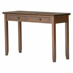 Cheapest 💯 Brooklyn & Max Craftsman & Mission Style Console Tables Brooklyn + Max Holden Wood 46 In. Wide Contemporary Console Sofa Table 🤩