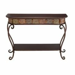 Deals 🎉 Classic & Traditional Console Tables DecMode Traditional Ornate Console Table 🎉