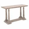 Deals ❤️ Classic & Traditional Console Tables DecMode Distressed Wood Console Table 🛒