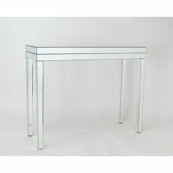 Discount ⌛ Glam Console Tables Wayborn Beveled Mirror Table 😀