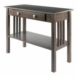 Budget 🛒 Transitional Console Tables Winsome Wood Stafford Console Hall Table 🔔