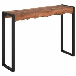 Cheap โ๏ธ Transitional Console Tables !nspire Rustic Industrial Solid Wood And Iron Console Table ๐งจ