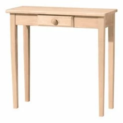 Top 10 🔥 Craftsman & Mission Style Console Tables International Concepts Ashford Rectangular Hall Table With Drawer ⭐