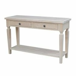 Best deal ❤️ Classic & Traditional Console Tables International Concepts Vista Console/Sofa Table - Unfinished 🤩