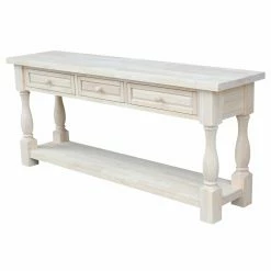 Cheap 🌟 Transitional Console Tables International Concepts Tuscan Console Table ⭐