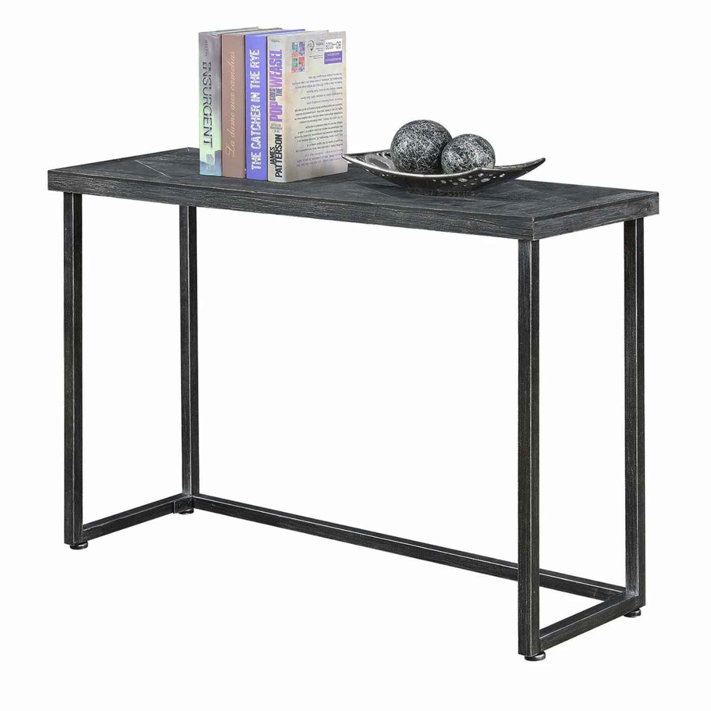 Budget ๐งจ Distressed & Industrial Style Console Tables Convenience Concepts Laredo Parquet Console Table โค๏ธ - Image 5