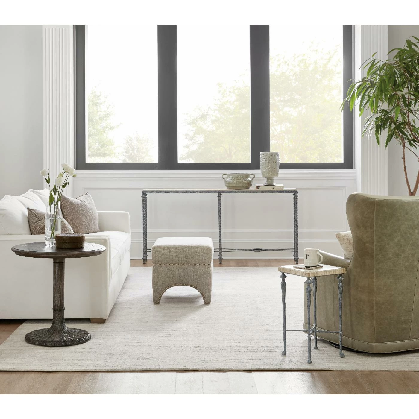 Deals π Classic & Traditional Console Tables Hooker Furniture Traditions Console Table - Verdigris π₯ - Image 5