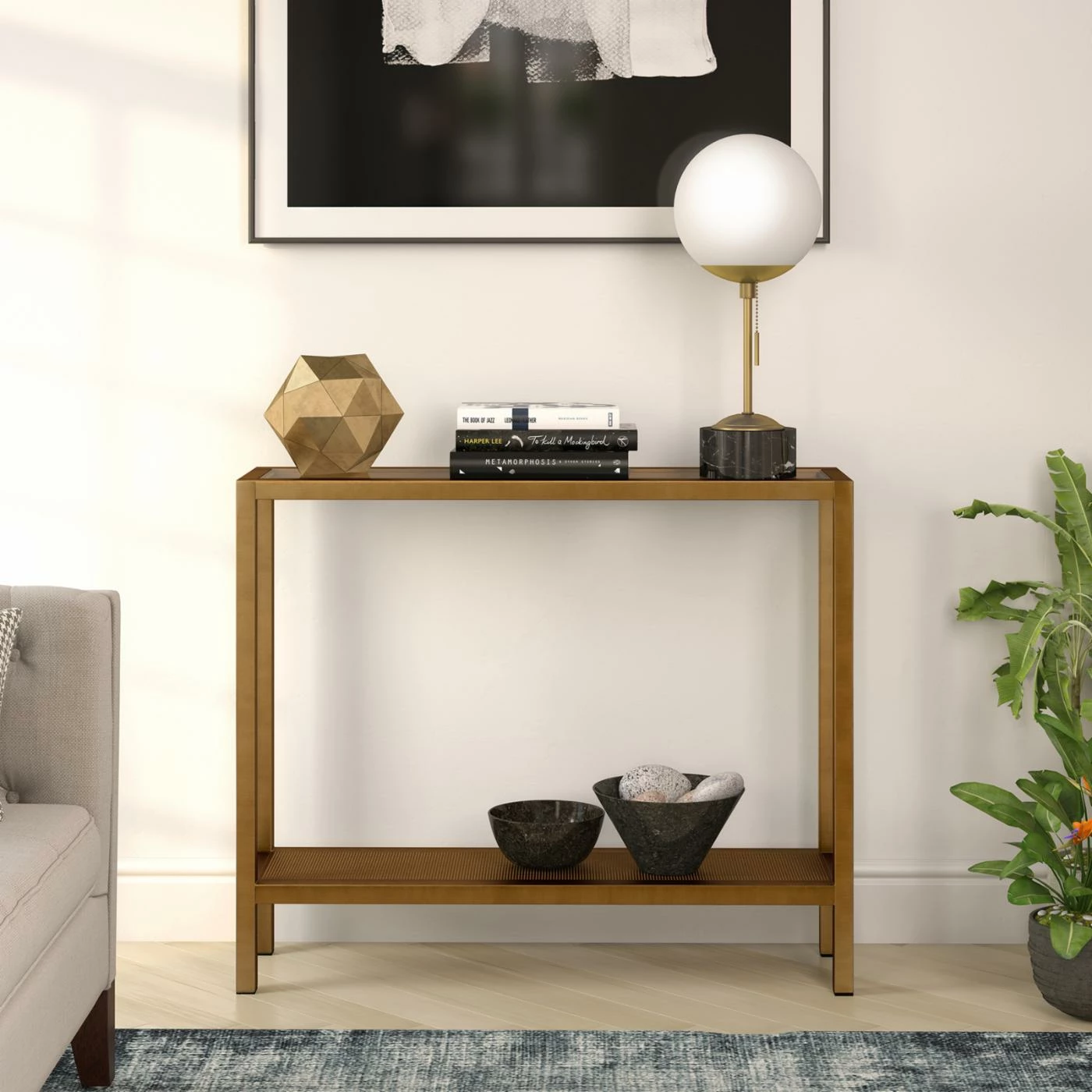 Hot Sale 🔥 Hudson & Canal Contemporary & Modern Console Tables Hudson & Canal Rigan Console Table ✔️ - Image 5