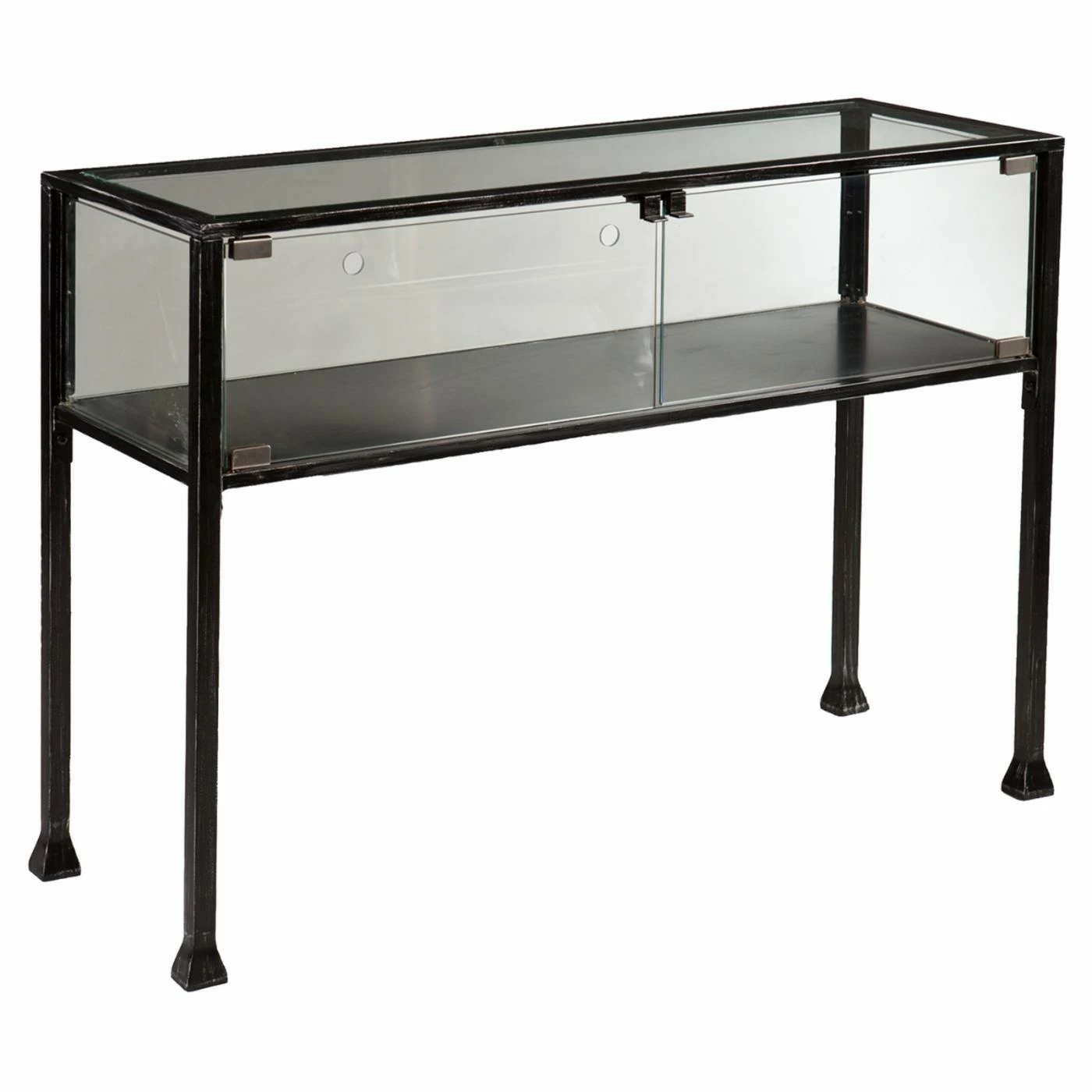 Cheapest ✔️ Transitional Console Tables Southern Enterprises Terrarium Console Table 🎉 - Image 5