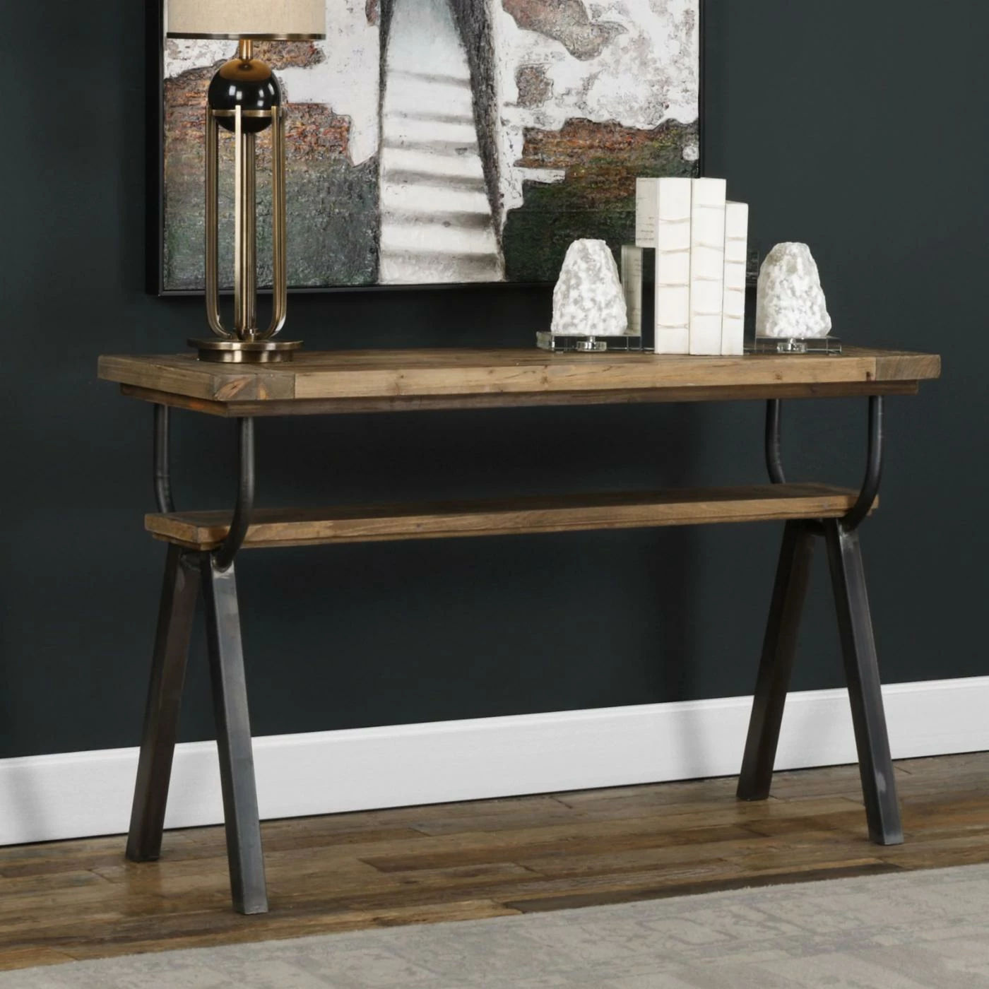 Best reviews of 😉 Contemporary & Modern Console Tables Uttermost Domini Industrial Console Table 🥰 - Image 5
